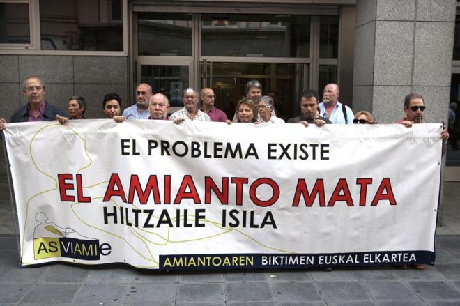 Euskadi pide un fondo de compensación para afectados por amianto