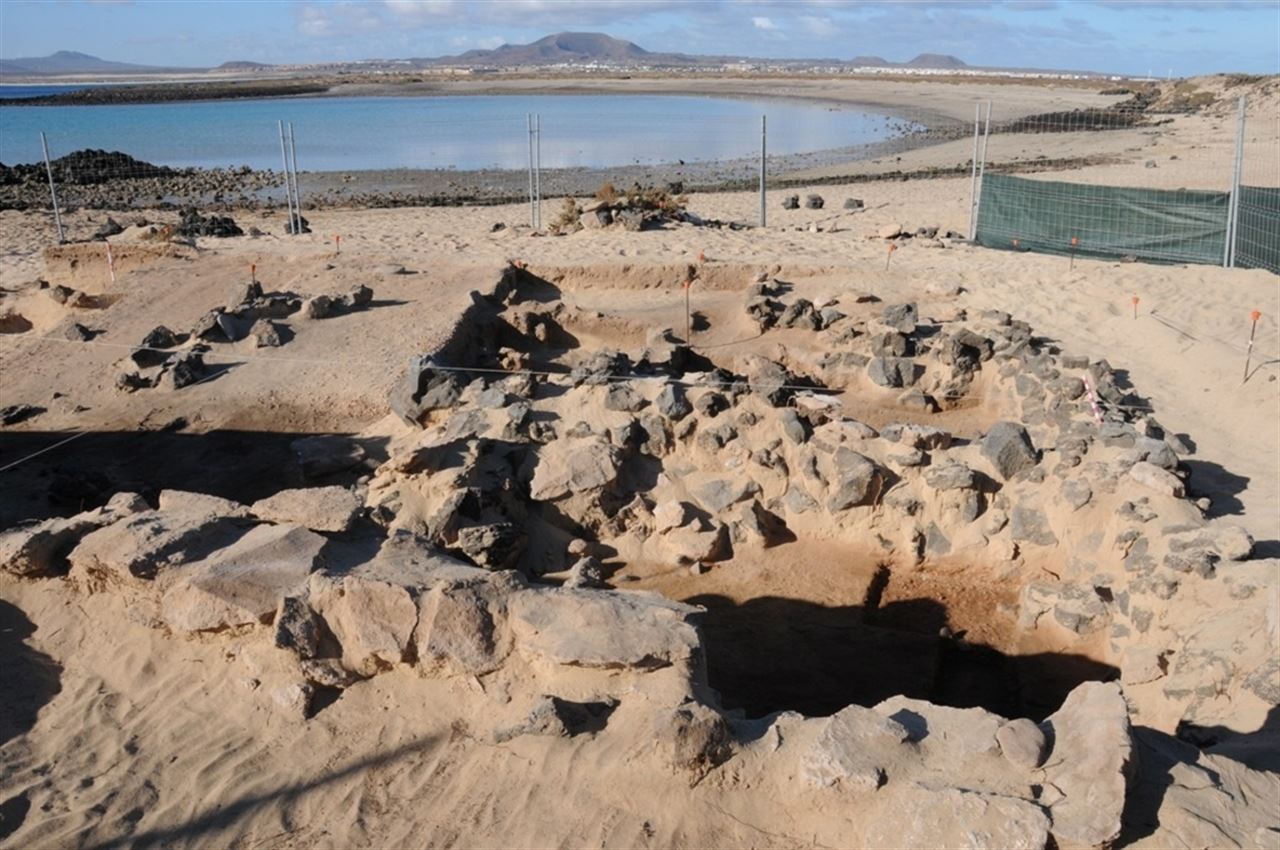 Jornadas en el yacimiento de Lobos