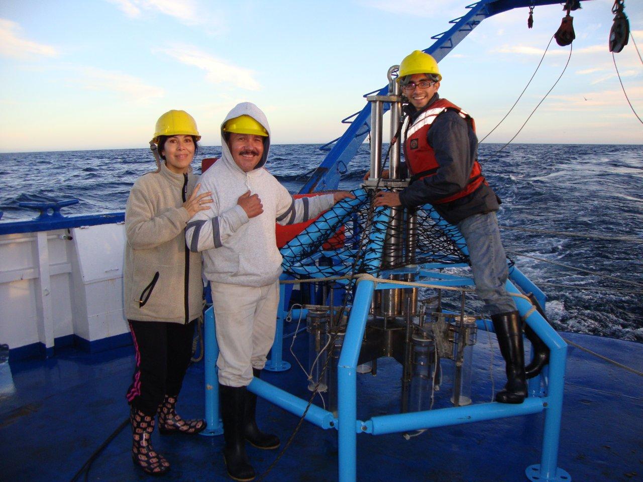 Multinucleador la herramienta oceanográfica sumergible