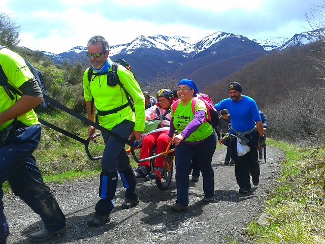 Fundación Global Nature acerca Picos de Europa a personas con movilidad reducida