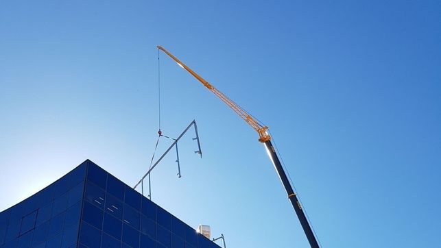 El Gobierno de Navarra instala una estación solar en la azotea del edificio de Fuerte del Príncipe II