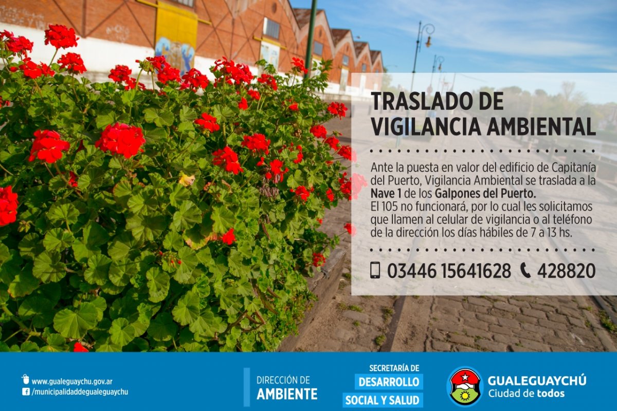 Vigilancia Ambiental en Gualeguaychú