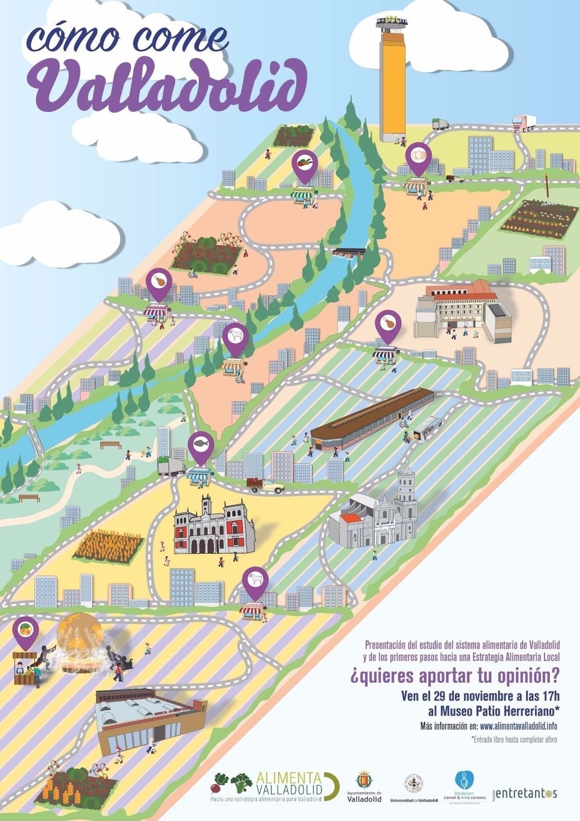 Un estudio que se presenta este miércoles en Valladolid señala que se tira un tercio de los alimentos