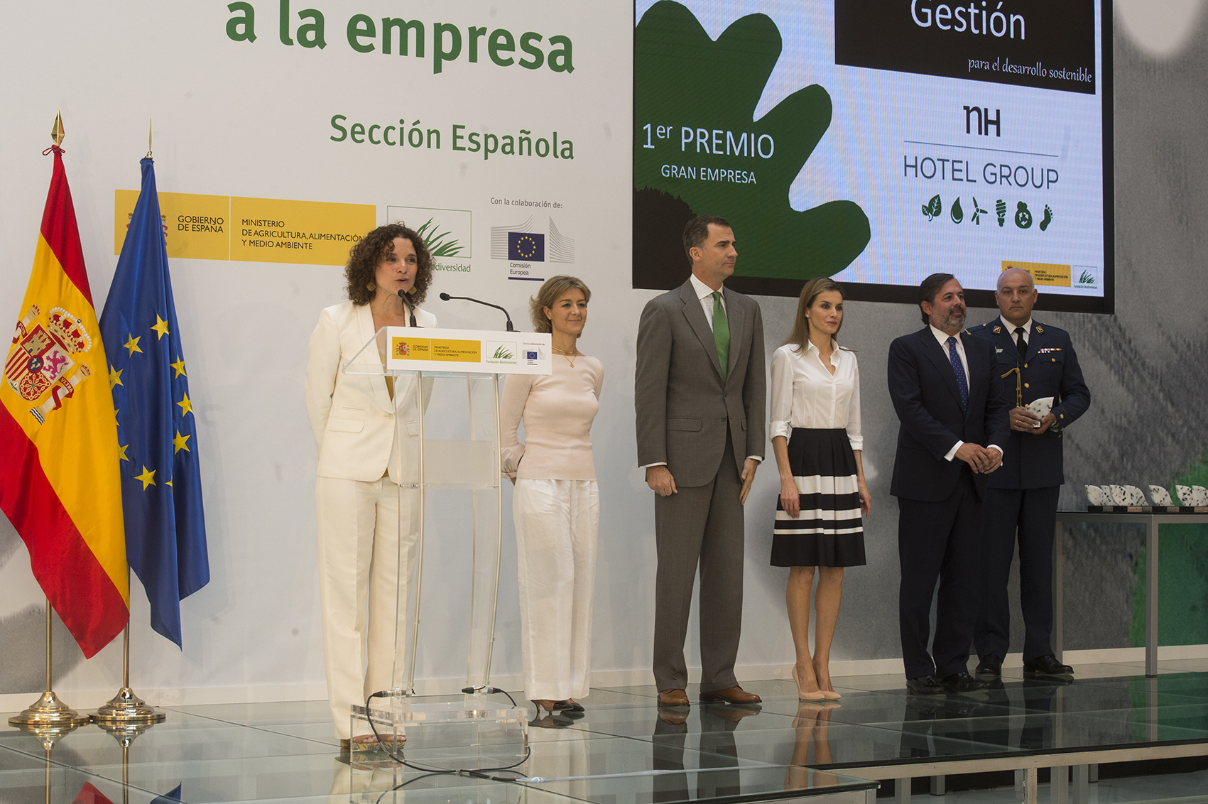 Medio Ambiente agradece ‘el apoyo constante de la Corona a las empresas españolas en su apuesta por la economía verde’
