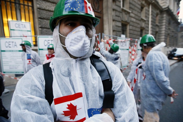 El acuerdo comercial de Europa con Canadá es el ‘caos’ absoluto