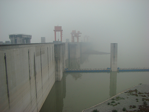 En Tres Gargantas la construcción de la represa está a punto de completarse