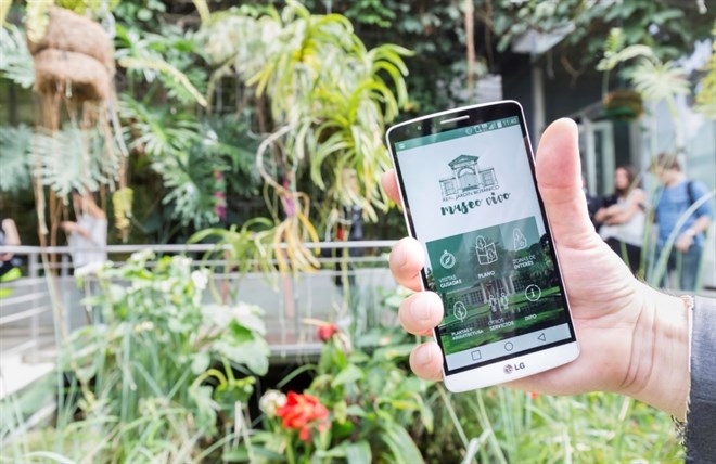 El Real Jardín Botánico estrena una app con la que ofrece planos
