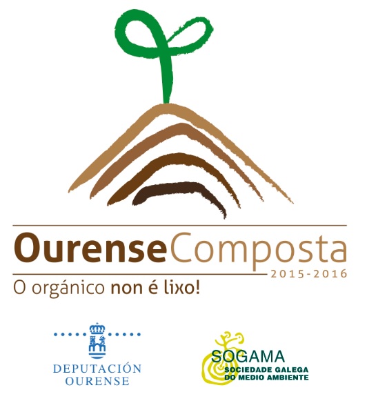 Reparto de compostadores: ‘Ourense composta’