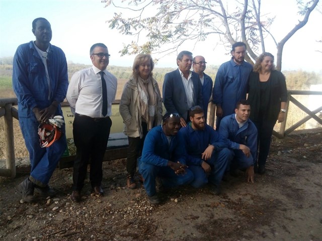 Diez personas en riesgo de exclusión trabajan en proyectos medioambientales en Jaén