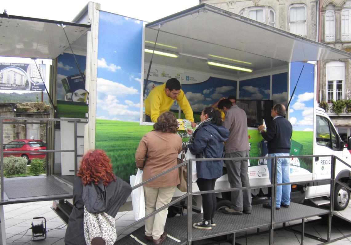 Los concellos de Ribas de Sil y A Pontenova se suman a la campaña de reciclaje de la Xunta de Galicia y Sogama