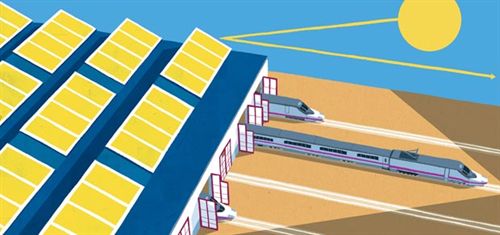 Renfe entra en energía renovable al instalar placas solares en las cubiertas de sus talleres