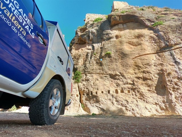 Las brigadas de Divalterra realizan vigilancia en ruta los días festivos para prevenir incendios