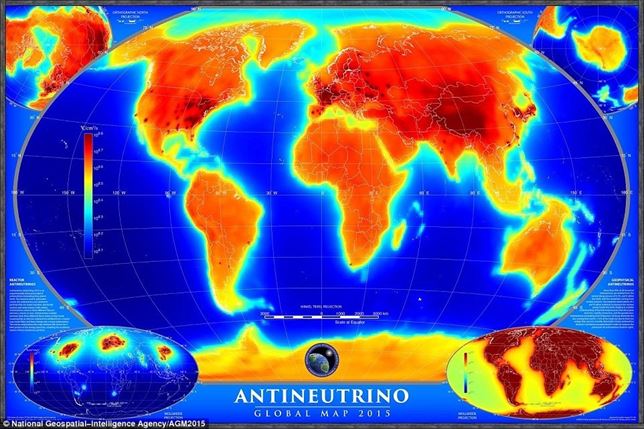 Conoce el primer mapa de la radiactividad de la Tierra