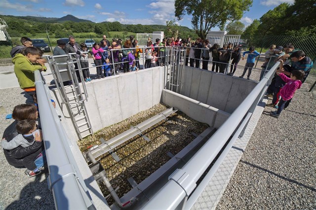 Inaugurada la depuradora Lantz