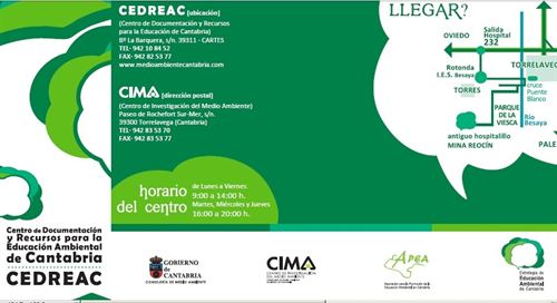 El CEDREAC organiza las V Jornadas en torno a la Estrategia Cántabra de Educación Ambiental
