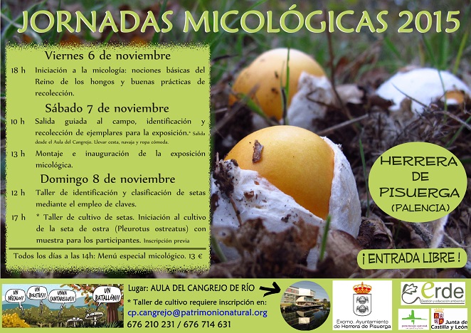 Jornadas Micológicas de Herrera de Pisuerga 2015
