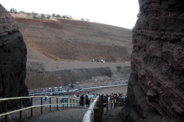 El volcán-museo Cerro Gordo de Granátula de Calatrava (Ciudad Real)