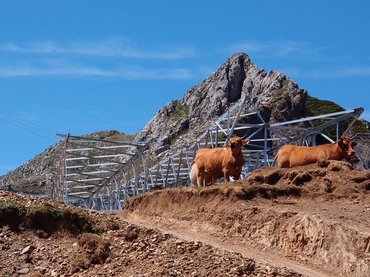 Asturias. El disparate de pasar por Lena una cuarta linea de alta tensión