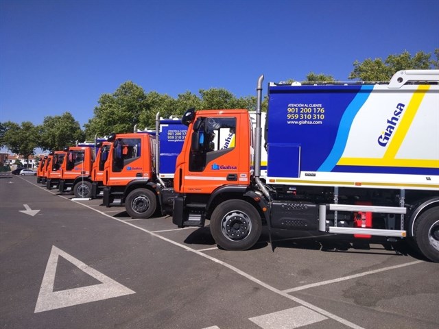 Giahsa invierte casi cuatro millones en renovar su flota de vehículos de recogida de residuos