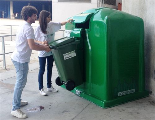 Alimentaria recicla 25.600 kilos de vidrio