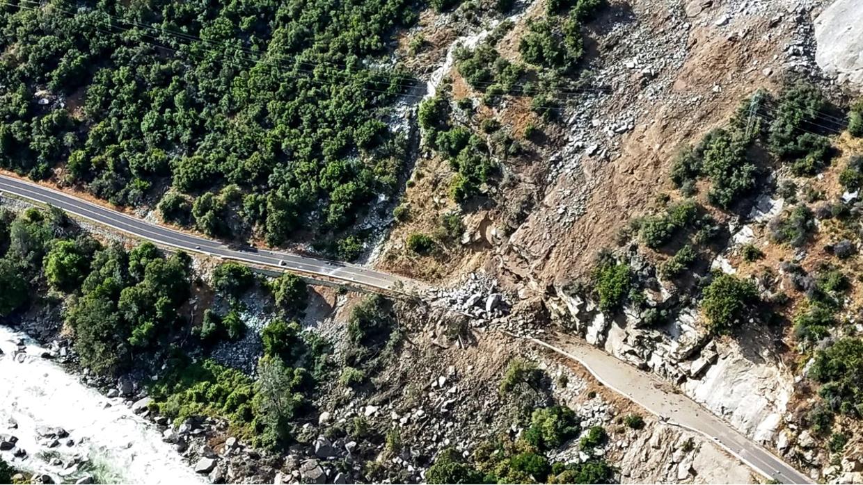 Un derrumbe de más de 4