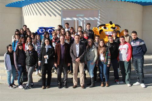 Granada. Alumnos de Educación Secundaria conocen la planta de reciclaje de Alhendín