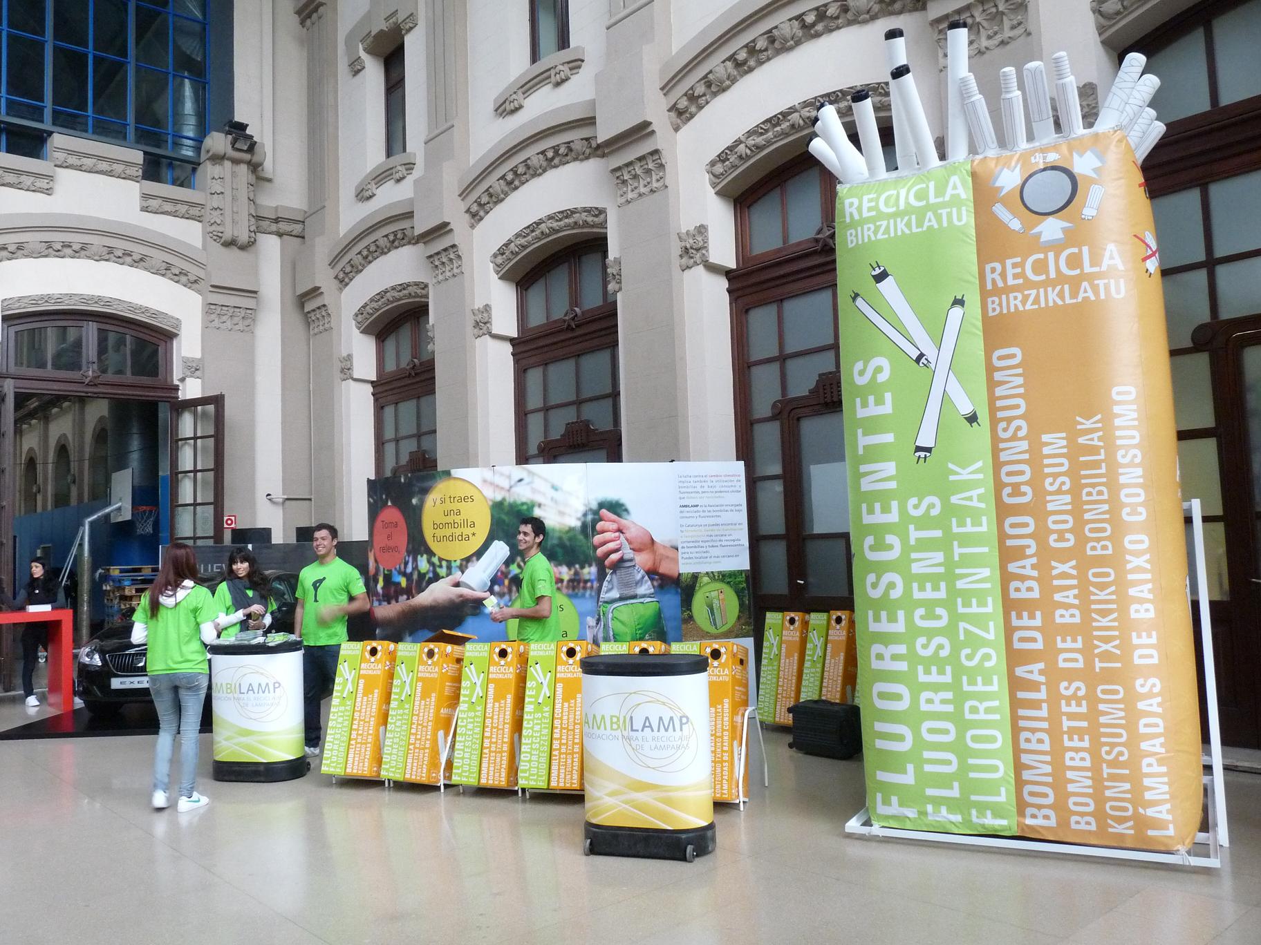 AMBILAMP premiará a los corredores de la Cursa del Bombers que colaboren con el medioambiente