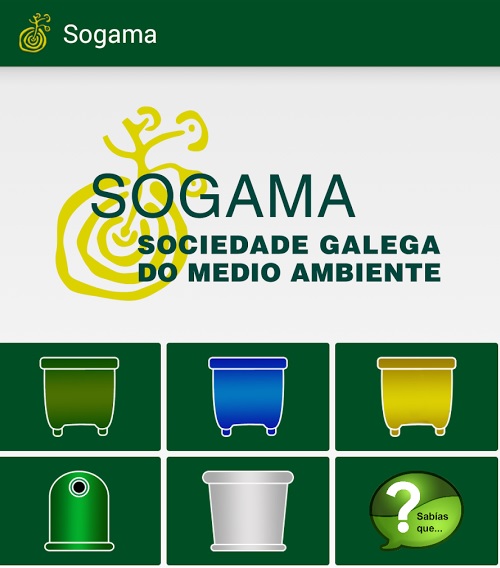 La App de Sogama (Galicia) una herramienta vital para el reciclaje