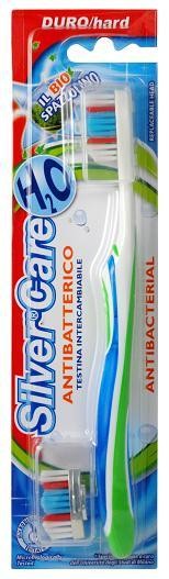 Cepillo de dientes anti-bacterias DURO de Silver Care