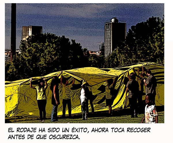 El #GreenTeam en versión comic