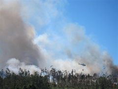 Extinguido el fuego de Santervás (Palencia)