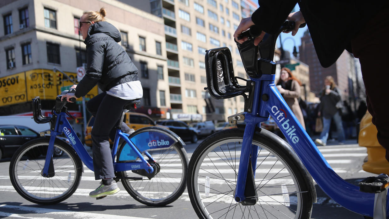 Las bicicletas públicas se imponen en Nueva York