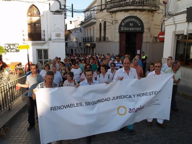 ANPIER ‘exige’ en Alburquerque un cambio del modelo energético