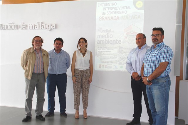 Unos 300 senderistas de Málaga y de Granada confluirán en un encuentro interprovincial en Zafarraya