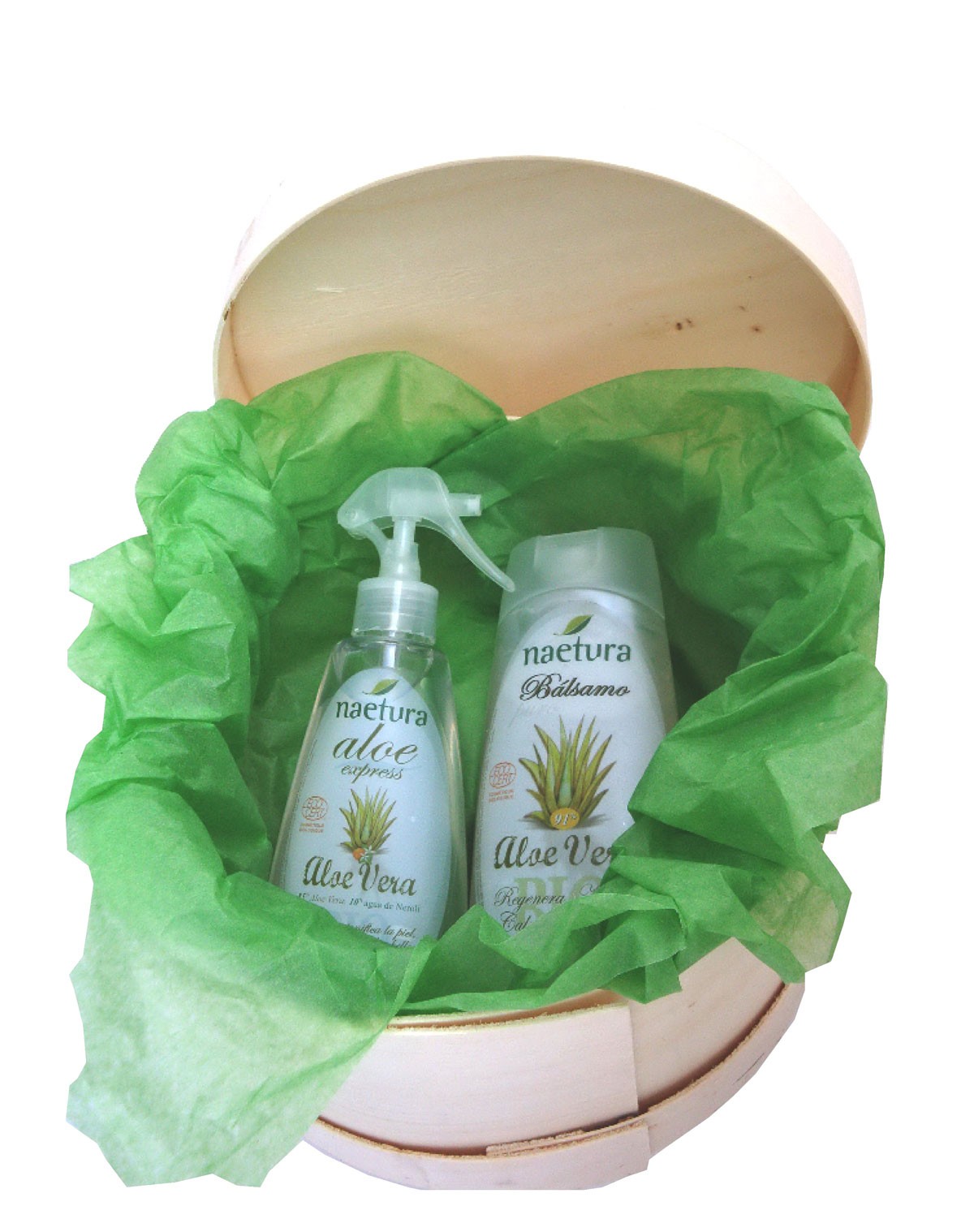 Cesta regalo Bio Aloe de Naetura