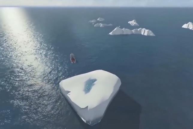 Emiratos planea remolcar icebergs para cambiar su clima (ver VIDEO)