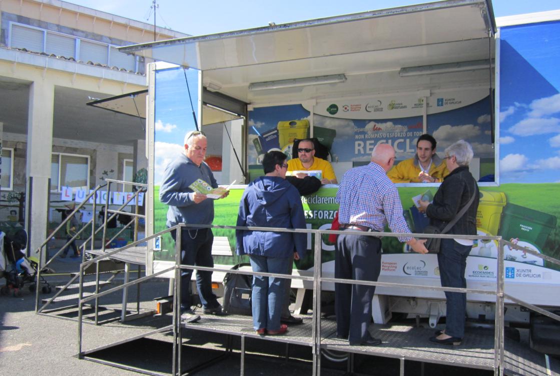 A Pastoriza se suma a la campaña gallega de reciclaje