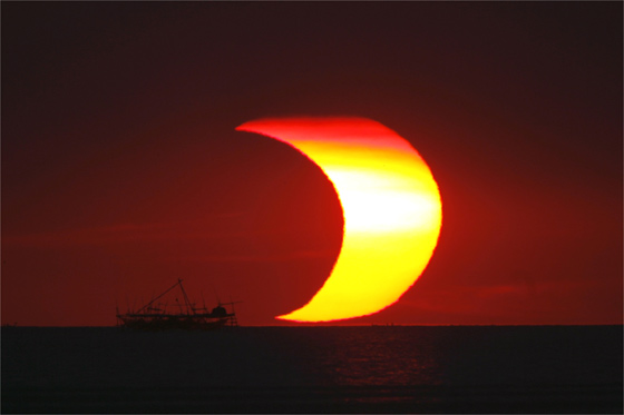 Eclipse parcial de Sol este viernes