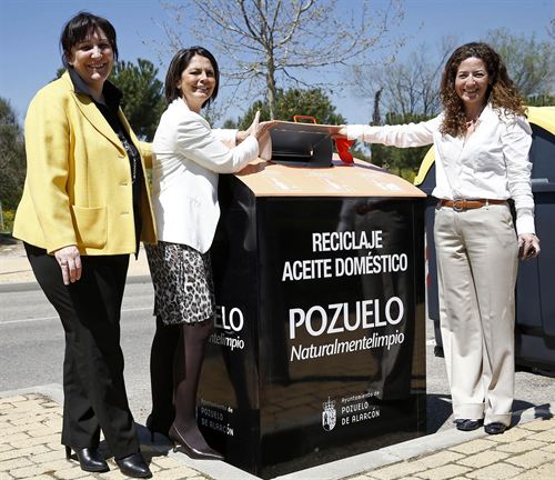 Pozuelo de Alarcón facilita el reciclado de aceite doméstico con la implementación de 12 nuevos contenedores