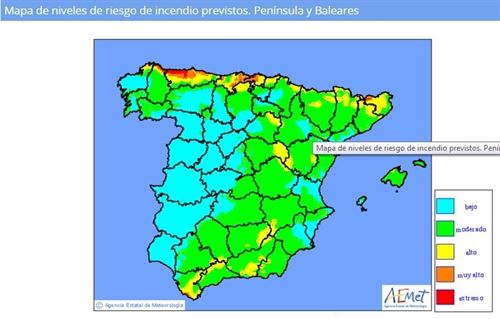 El norte de España en alerta máxima por los incendios