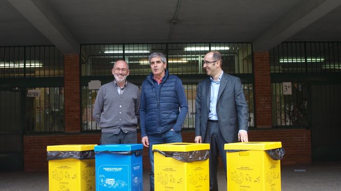 Ayuntamiento de Logroño y Ecoembes fomentan el reciclaje selectivo de residuos en los centros municipales