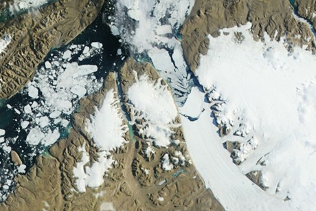 Deshielo masivo de Groenlandia