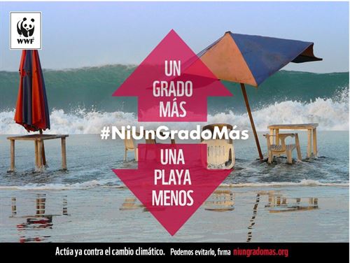 WWF alerta de que el nivel del mar podría subir hasta 59 cm más en este siglo