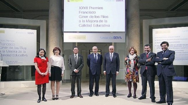 Fundación BBVA entregan los Premios Francisco Giner de los Ríos a la mejora educativa