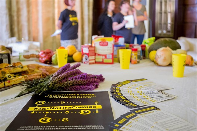 Cerca de 5.000 personas comerán productos desechados pero en buen estado