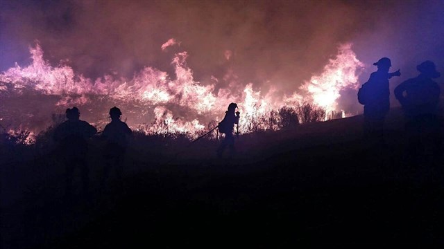 Extinguido el incendio forestal en La Granada de Riotinto (Huelva)