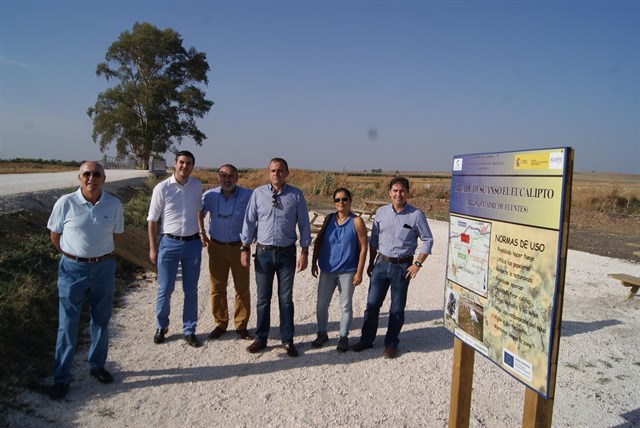 Inaugurada la vía verde que conecta los municipios de Fuentes de Andalucía