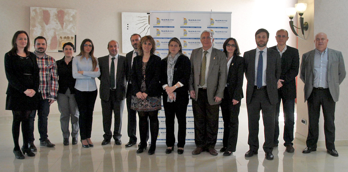 Miembros del Cluster de Energía de la Comunitat Valenciana visitan las instalaciones energéticas de Marina d’Or