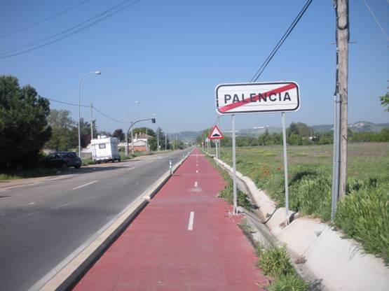 Palencia ‘margina’ la bici en sus calles
