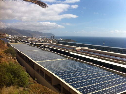 El segundo proyecto fotovoltaico más grande sobre cubierta en Canarias también contará con módulos Conergy